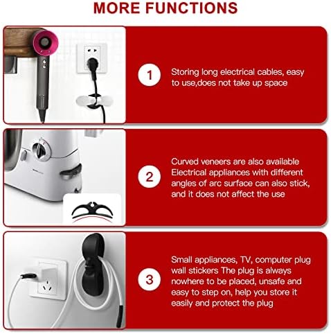 Органайзер за кабел за домакински уреди, Подобрена Обвивка за кабел, Държач за кабел, Устройство за навиване на кабел, Държач