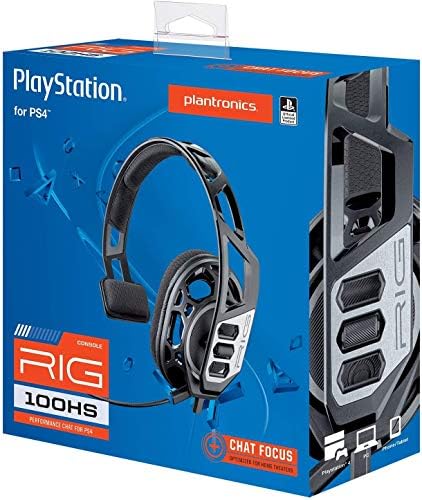 Детска слушалки Rig 100Hs за PlayStation4 - PlayStation 4 - Черна (обновена)