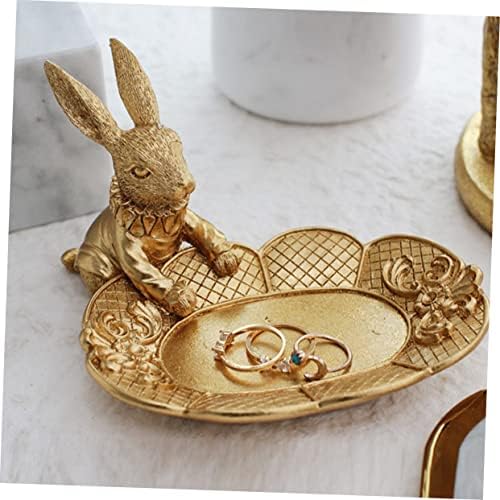 Поставка за изложбата на стоки Didiseaon Rabbit Тава за плодове Тава за Закуски Тава за Смола Органайзер За Бижута Тава За Златни Пръстени