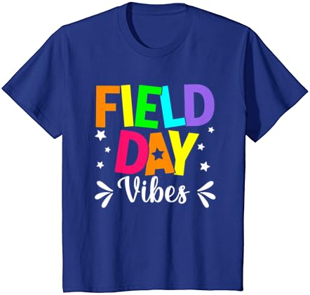 Забавна Тениска Field Day Vibes За Деца-учители, Тениска Field Day 2023