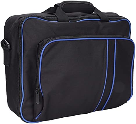 Пътна чанта За носене Преносима чанта За носене, Голям Капацитет Защитен калъф за конзолата за игра контролер PS5 комплект за съхранение на игралната конзола за PS5 (с