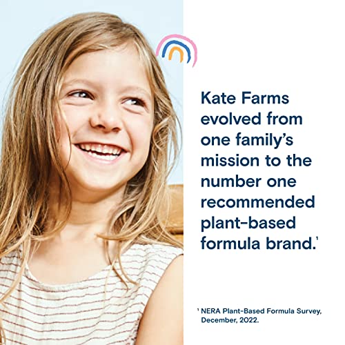KATE Organic FARMS Веганская детска Пептидная формула 1,5 на растителна основа, без миризма, Храна от един източник, Органичен