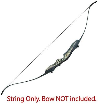 Southland Archery Supply B-55 Лавсановая Замяна на Традиционната Извити Тетива за лък - Произведено в САЩ - 12, 14, 16 Нишки - Размери