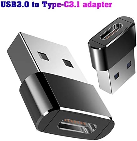 YFQHDD Конектор USB 3.0 Type a, за да се свържете към конектора USB 3.1 Type C Конвертор Адаптер Type-c USB Зареждане Стандартна Пренос на данни (Цвят: E)