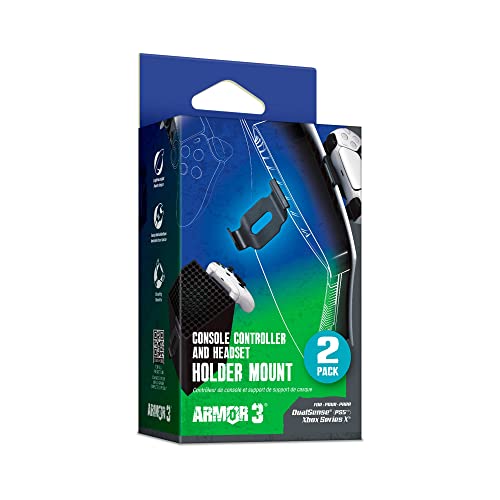 Конзолната слушалки + държач за контролер DualSense® (PS5™)/Xbox Series X®/ Xbox Series S® (2 бр)-Armor 3