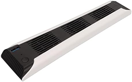 Охлаждащ вентилатор за PS5, Тиха USB-поставка за външен охладител с 3 Охлаждающими феновете на Ефективна Система за охлаждане с Ниско Ниво