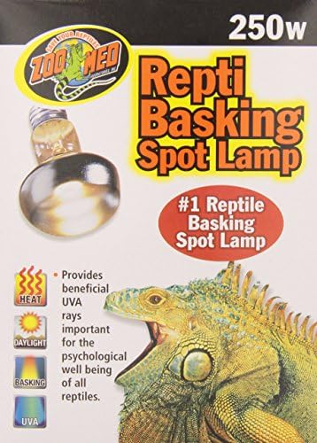 Хирургична Лампа за Къпане Reptile Zoo Med 250 W, Бели и Дъбени