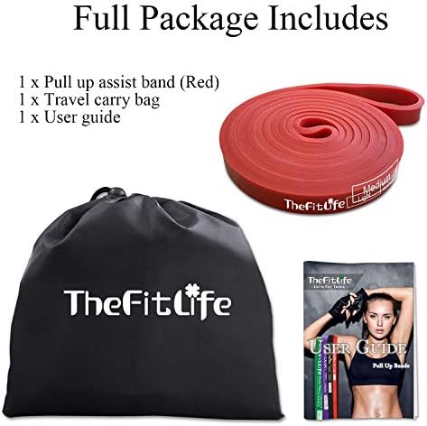 TheFitLife Резистивен бандажи за стягане - Бандажи за допълнителни упражнения, Бандажи с дълги тренировочными вериги за разтягане