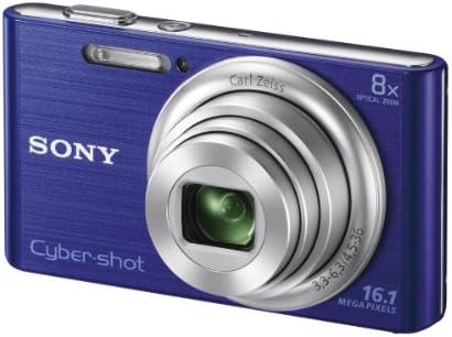 Цифров фотоапарат Sony DSC-W730/L 16,1 Mp с 2,7-инчов LCD дисплей (син)