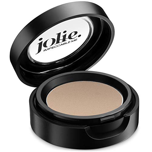 Матови сенки за очи Jolie Cosmetics с пудровым покритие - Веганские, Без Насилие, Еднослоен сенки за очи 1,48 g, Неутрална основа (Camel)
