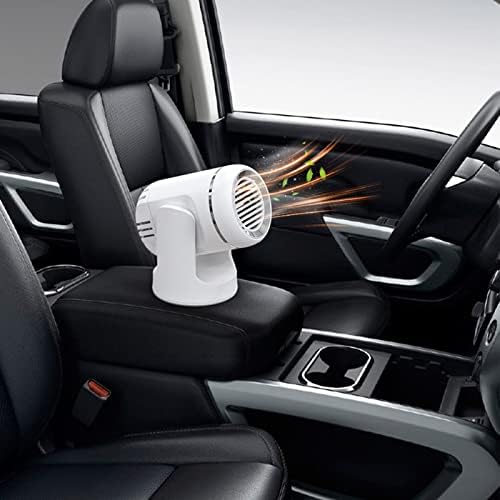 s6Ny89 Автомобил 12V Вентилатор за Охлаждане на Автомобила Горещ Топъл Нагревател на Предното Стъкло Демистор Размораживатель
