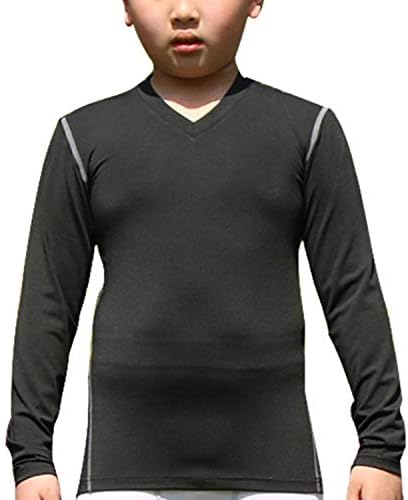 Компресия ризи LANBAOSI с дълъг ръкав за момчета, 3 опаковки, Тренировочная Тениска за футбол, Спортни Основен Слой за Деца