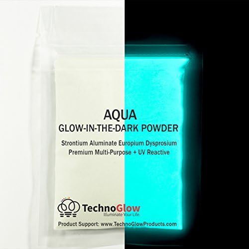 Прах Aqua Glow in The Dark | Различни размери - 1 килограм
