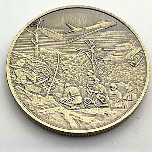 Възпоменателна Монета на Ветераните на Съединените Щати Солидеры, Сувенирни Монети за танкове и Самолети С Мед покритие Challenge Coin