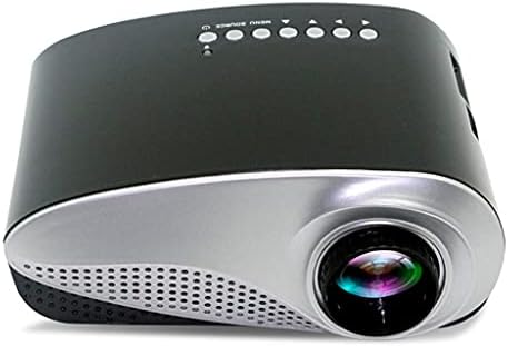 LMMDDP LED Мини Преносим домашен мултимедиен плейър 800 Лумена С поддръжка на възпроизвеждане на 1080P съвместим USB-проектор (Цвят: D)