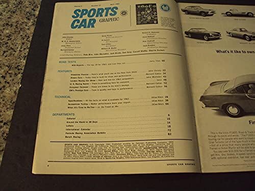 Графики на спортен автомобил, Специално издание на изложбата през април 1963 г., Наръчник на купувача