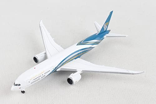 Herpa 535823 Oman Air Боинг 787-9 Dreamliner-A4O-SF Миниатюрни модели на самолети, се Събират, Цветни