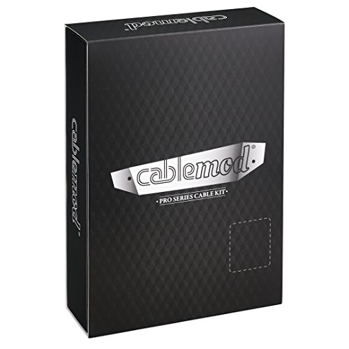 Комплект кабели CableMod C-Series Pro с сетчатыми ръкави за Corsair RM Yellow Label/AXi/HXi (кървавочервено)