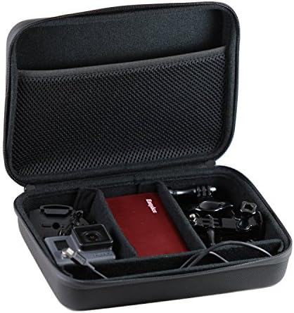 Navitech Черен Удароустойчив Калъф за екшън камери /Калъф за SJCAM M20 WiFi 30M Водоустойчива Спортна екшън камера