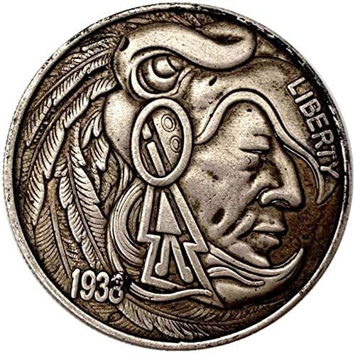 Монета На Повикване 1913 Един Пътуващ Автомобил Хелоуин Тиква Череп Античен Мед Старата Сребърен Медал Колекция От Копия На Подаръци Колекция От Монети