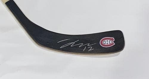Джош Андерсън Подписа Хокей клюшку Монреал Канадиенс Jsa Coa - Стик за хокей в НХЛ с автограф
