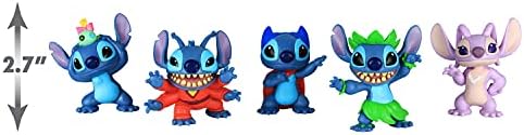Набор от подбрани фигурки Disney ' s Lilo & Stitch Бод, 5 теми, от Just Play, синьо