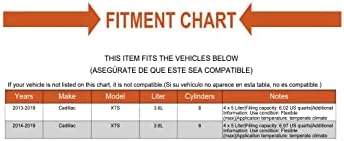 Комплект маслото на двигателя от 2 части Подходящи за Cadillac XTS 2013-2019 3.6-литров V6 FWD, AWD (4 x 5 литра) (Специален