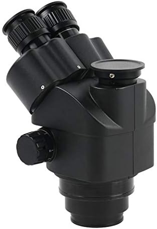 SHUIZONG JF-Xuan Simul Focal 3,5-90X с постоянното увеличаване, Тринокулярная Стереомикроскопическая корона WF10X-20 с гумени облицовки за окуляр (Цвят: 745X (100 mm))