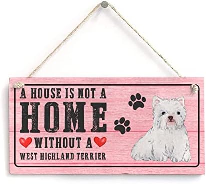 Любители на кучета-Цитат Знак Пудел Къща Не е Къща Без Куче Забавен Дървен Знак на Кучето плака за Кучета, Селска Къща Знак