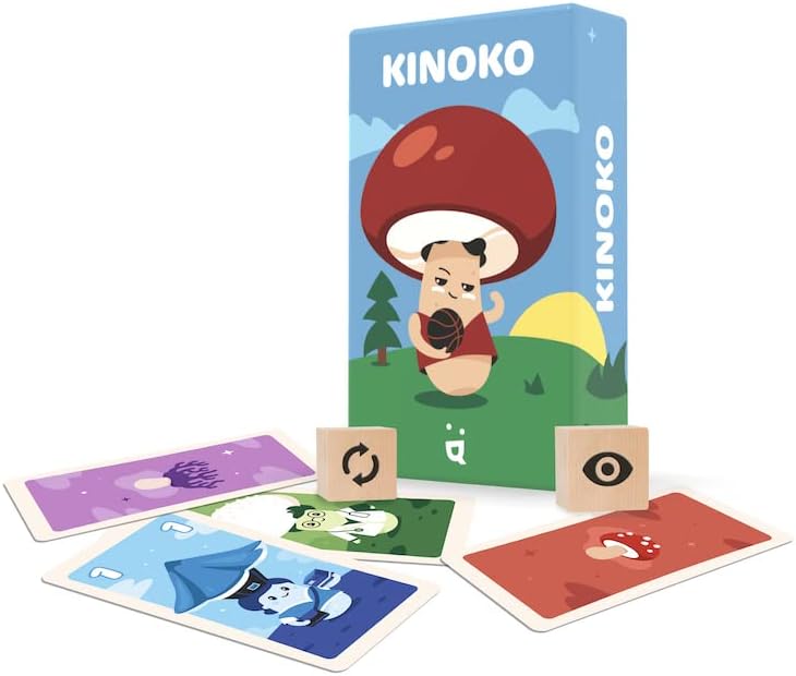 Helvetiq Verlag Kinoko | игра | на Възраст от 7 години | 2-4 играча | 20 минути игрово време, Многоцветен (CSGKINOKO)