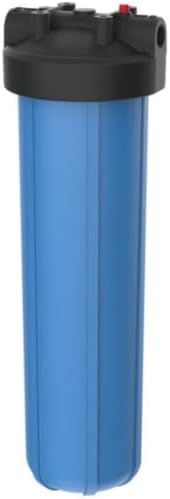 На корпуса на филтъра Pentair Pentek 150233 Big Blue, 1 NPT 20, корпус на филтър за вода за цялата къща, сверхпрочный,