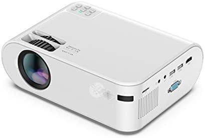 Мини проектор GPPZM P62 4000 Лумена, поддържа резолюция 1920 * 1080P Led видео проектор за огледало мобилен телефон Допълнително (Размер: