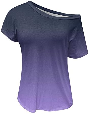 NOKMOPO Фланелен Ризи за Жени, Модни Лятна Тениска с ръкав 2023, Ежедневни тениски с Принтом, Потник, Блуза, Риза Големи Размери