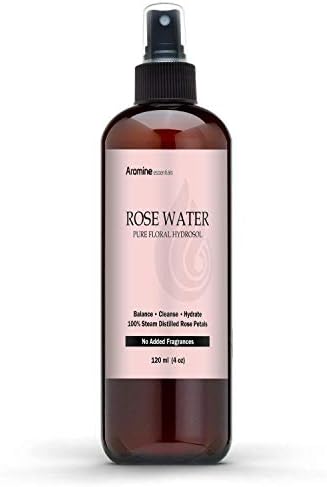 Гидрозоль Розова на Цветя вода, 4 унция (120 мл)