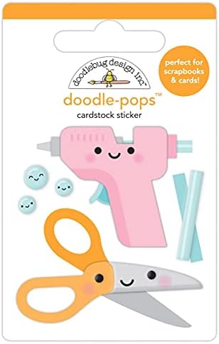 3D Стикери Doodlebug Doodle-Pops -Хитър и от хитър -DP7257