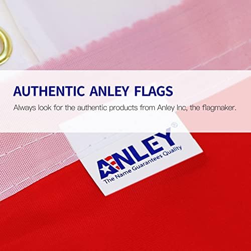 Бразилски флаг Anley Fly Breeze размер 3x5 фута - Ярък цвят и защита от избледняване - Платно надмощие с двойна миг - Бразилски