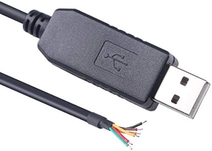 Зелен-utech Theifoube USB към RS-485-WE 6-Пинов USB към RS485 Сериен UART Конвертор Кабел-Адаптер Края на тел FTDI Чип 6 метра