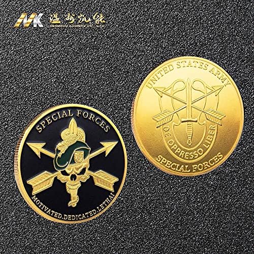 Предизвикателство Монета Възпоменателна Монета Медал Медал С Тисненой Цветен Печат Реплика За Спомен Ръчно Изработени Декорация
