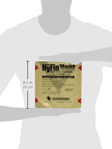 Печат на гръдния кош HyFin Vent от North American Rescue