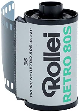 Черно-бяла Панхроматическая филм Rollei Retro 80S 80 ISO, 35 мм, 36 Експозиции