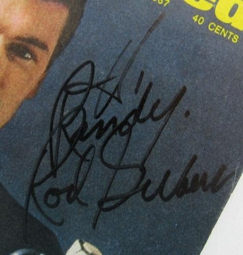 Рода Гилбърт, Подписано Автограф на Sports Illustrated Magazine 1/30/67 Издаване на PSA / - Списания НХЛ с автограф