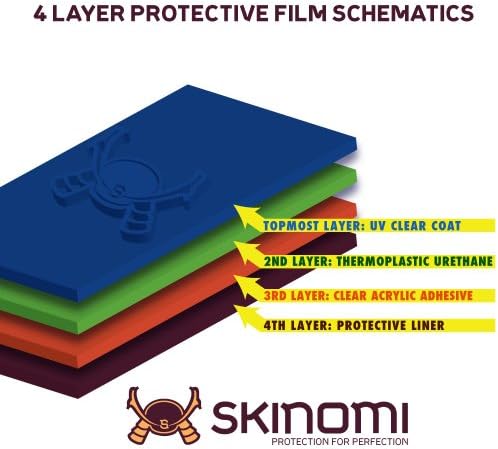 Защитно фолио за цялото тяло Skinomi, съвместима със Samsung Galaxy S II 4G (Virgin Mobile, Boost Mobile) (защитно фолио за екрана + задната
