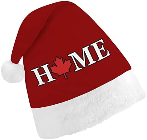 Начало Канада Коледни шапки с кленов лист на Едро за възрастни, шапки, Коледна шапка за празници, стоки за коледно парти