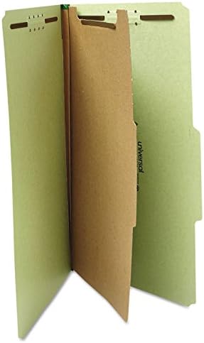 Универсална папка за класификация на печатни платки 10261, правни възможности за стопанска дейност, четырехсекционная, зелена, 10 бр/кор.