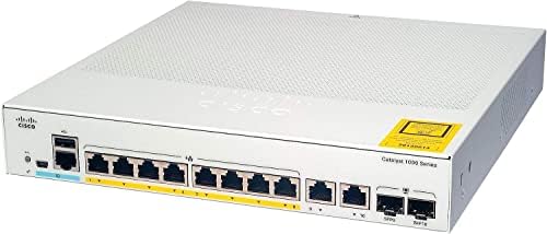 Комутатор Cisco Catalyst C1000-8T-2G-L Ethernet портове 8