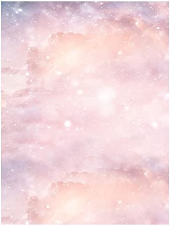 Кейт 8x10ft Розово Abstract Облак Снимки Декори на Звездното Небе Блясък Портрет на Фона На фото студио