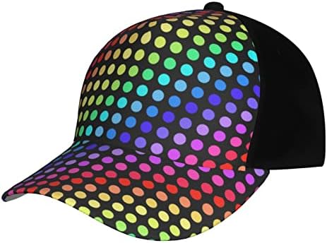 NDZHZEO бейзболна шапка за мъже жени татко, шапката на шофьора капачка на печатни сладък извити ръбове възстановяване на предишното