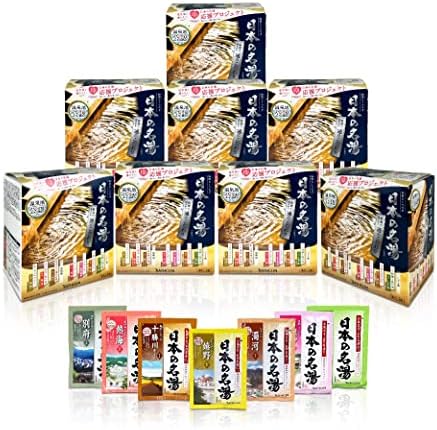 Мека японската сол за вана Onsen Kids със сол за вана [112 опаковки по 30 г], оказва подмладяващ и овлажняващ ефект при премахването