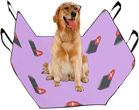 Калъф за седалка кучета ENEVOTX, Обичай Батерия, Креативната Мода, Цветен Готина Печат, Покривала за автомобилни седалки за