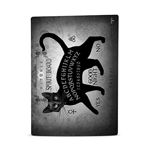 Дизайн на своята практика за главата Официално Лицензиран Alchemy Готически Black Cat Spirit Board Готическата Vinyl Стикер На Предната
